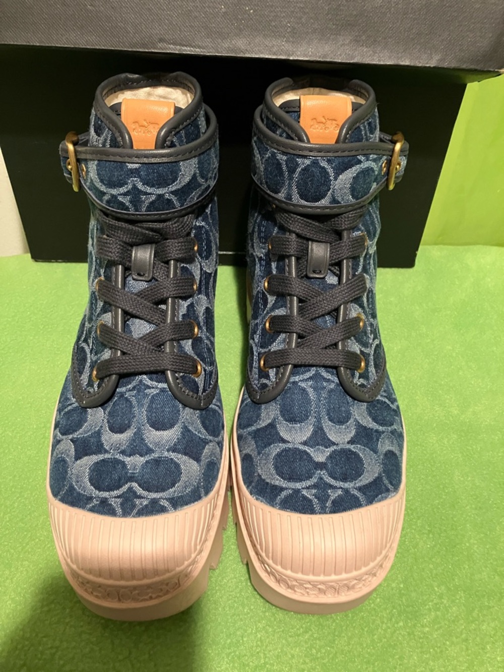 COACH Trooper Denim Hightop
